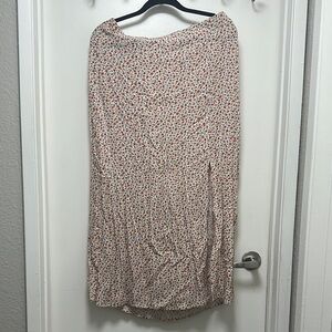 Floral Print Women's Skirt